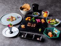 【みゆき】旬魚と黒毛和牛ランプのコース +グラススパークリングワインを含む2ドリンク付