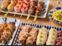 串全種類を食べたい！！！【百鳥名物　串お任せ12種】お料理のみ5,500円(税込)　