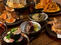 2-hour all-you-can-drink course [Matsu: Seasonal Course] Includes an assortment of seasonal vegetables, rolled sushi, and even a charcoal-grilled main course. Enjoy in luxury!!