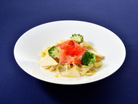 【単品】スモークサーモンとクリームパスタ