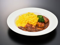 鶏肉と茸のオムライス