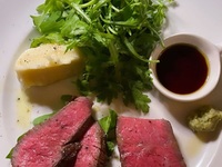 クリスマス　A5黒毛和牛炭火焼きコース　　12/24～25　16,500円　17時から