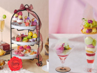 〈カフェ〉2hカフェフリー＆ミニマスカットパフェ付き＊ハーマンテディのアフタヌーンティー(土日祝)