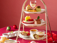 【平日12:00限定/時間無制限】アフタヌーンティー　～クリスマス～　約21種類の珈琲紅茶おかわり自由+スパークリング飲み放題付き