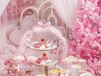 スペシャルベッドのお席🎄🎀クリスマス Pajama Party Afternoontea