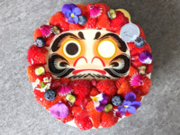 年末限定！開運だるまケーキ15㎝