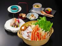 Yellowtail and Snow crab Hot pot (Lunch & Dinner) ※3 days Advance Reservation Required, Only for 2 or More