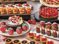 苺とチョコレートのスイーツブッフェ　