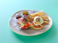 【かえるのピクルスコラボ】バーガーセット(土日祝)