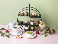 【土日祝 通常価格】苺と抹茶のアフタヌーンティー【4月1日～5月31日】