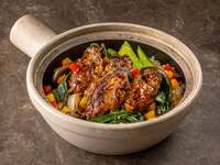 牡蠣の土鍋ご飯～公式ホームページご予約特典　お土産用マンゴープリン付き～