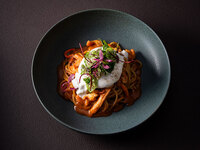 ≪Seasonal Dinner Set≫Shellfish Bisque Cream Pasta with Burrata Cheese