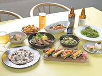 平日・土日祝OK！【歓送迎会プラン】6,000円 -料理9品 2時間飲み放題付き-☆自社醸造「KUNITACHI BREWERY」のクラフトビールも飲めます☆