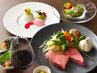 【WEB予約限定特典】 ワンドリンク付き　和牛を楽しむたっぷり200グラム！特選村上牛200ｇコース