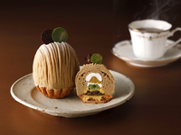 ミニスーパーモンブラン　コーヒーセット