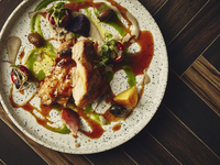 【ディナー・プリフィックスコース　全5品】120分フリーフロー付き