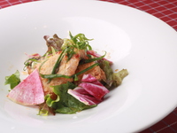 お魚ランチセット＜鰤の竜田揚げサラダ仕立て　～和風チリソース〜＞ （ドリンク付）