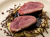 Omakase course where you can feel the breath of the season