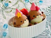 コツメカワウソのヨツバとレベッカ