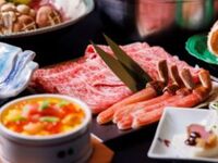 特選宮古牛とカニの合盛りしゃぶしゃぶ　期間限定　12/1～