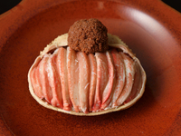 【夜】香箱蟹面盛り入りコース25,000円