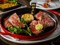 【Lunch Course】 3種ステーキ食べ比べ