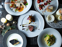 [Christmas Dinner 2025] ~ A luxurious dinner with sparkling illuminations, featuring 7 dishes selected by the chef, including lobster appetizer and Kyoto duck loin main course! ~