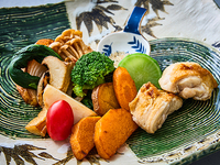 ◇（平日）★四季彩ランチ★12月のおすすめ【バターナッツかぼちゃと松山どりの炭火焼き】