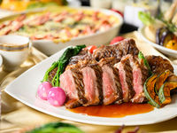 ★Christmas Dinner「Buffet de Noël ～聖夜～」北海道産牛ステーキ＆和牛ローストビーフ！ペストリーシェフ特製ケーキも好きなだけ！！＜12/20・21＞