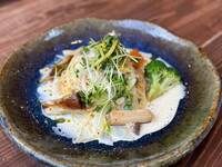 真鱈と白菜のゆず風味クリーム