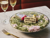 【記念日ディナー】乾杯酒とフラワープレート付 Chef’s Dinner Course(冬季限定) 全8品