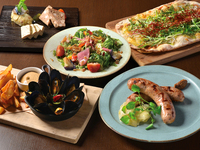 【일요일 17~18시 예약 한정】“보리 코스” 플래터 전 5품 8종+90분 음료 무제한 4,800엔