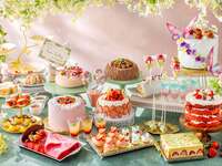 Sweets Buffet "Strawberry Fairy Garden" (Adults)