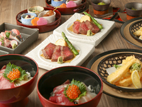 غرفة خاصة مضمونة لحفلات الترحيب/الوداع [كايسيكي فاخر] شرائح لحم واغيو مختارة بعناية ومأكولات بحرية تشيراشيزوشي ★ هدية ترحيب/وداع خاصة: حلوى مع رسالة وخدمة تخصيص ملصق النبيذ الفوار