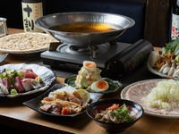 〈12/29~31〉《こたつ席優先》＊贅沢＊季節野菜と黒豚出汁しゃぶコース◇【2時間飲み放題付】