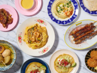 World Food Stall Selection