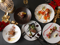 【Xmas2025】12/19～25　表参道イルミネーションクリスマスディナーコース　乾杯モエシャンドン付き　全5品
