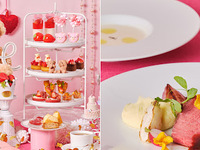 特別会場へご案内【ステーキランチ】いちごとスウィートベアのアフタヌーンティー（土日祝日）