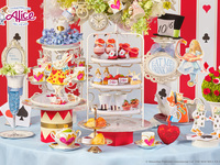 平日 『アリスのストロベリーアフタヌーンティー』 ～不思議の国のアリス”の甘いお茶会へ誘う～  ※マリアージュフレール1杯