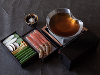 かにしゃぶ会席A（季節の揚げ物など全6品）