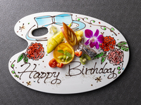 Premium message plate