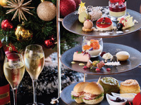 冬のスペシャリテ＆洋梨のフランベ付きアフタヌーンティーセット