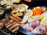 Two-Brand Chicken Yuzu Hot Pot × Selected Seafood BBQ〈Free Shuttle Available〉