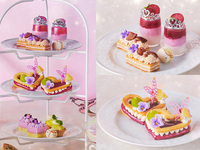 ◎HP限定15％OFF【 平日・窓側席 】ぶどうと栗のパープルアフタヌーンティー