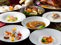 聖誕節晩餐　クリスマスディナー　乾杯用1ドリンク付き