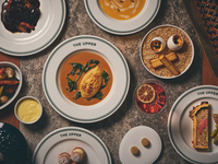 [Noel 2025 LUNCH] A glass of champagne + Christmas special lunch course + after-meal coffee