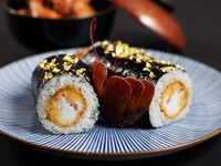 ［テイクアウト］浮橋謹製「伊勢海老の恵方巻」（赤出汁付き）