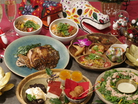 【通常席】スペシャルデザート4種盛り！チャトニーXmasコース 全5品＋2ドリンク付き＜12月20日～25日＞