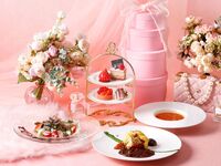 【ミニアフタヌーン＆TWGカフェフリー、乾杯スパークリングワイン】選べる前菜、メイン プリフィックスランチコース《ご予約制》