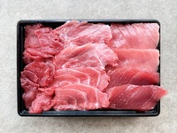 本マグロ赤身中トロと希少部位のチラシ